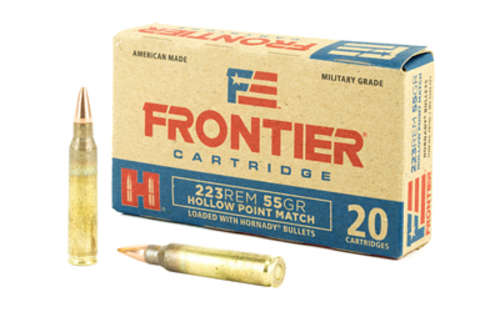 Ammunition Frontier Cartridge Lake City 223Rem FRONTIER 223REM 55GR HP MATCH 20/500 • Model: Lake City